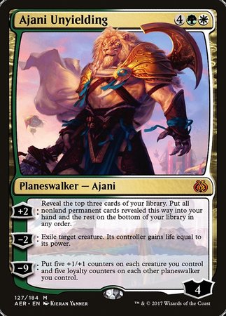Ajani Unyielding [Aether Revolt] | Good Games North