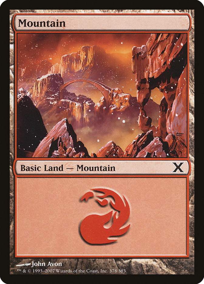 Mountain (378) [Tenth Edition] | Good Games North