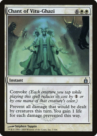 Chant of Vitu-Ghazi [Ravnica: City of Guilds] | Good Games North