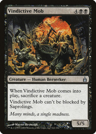 Vindictive Mob [Ravnica: City of Guilds] | Good Games North
