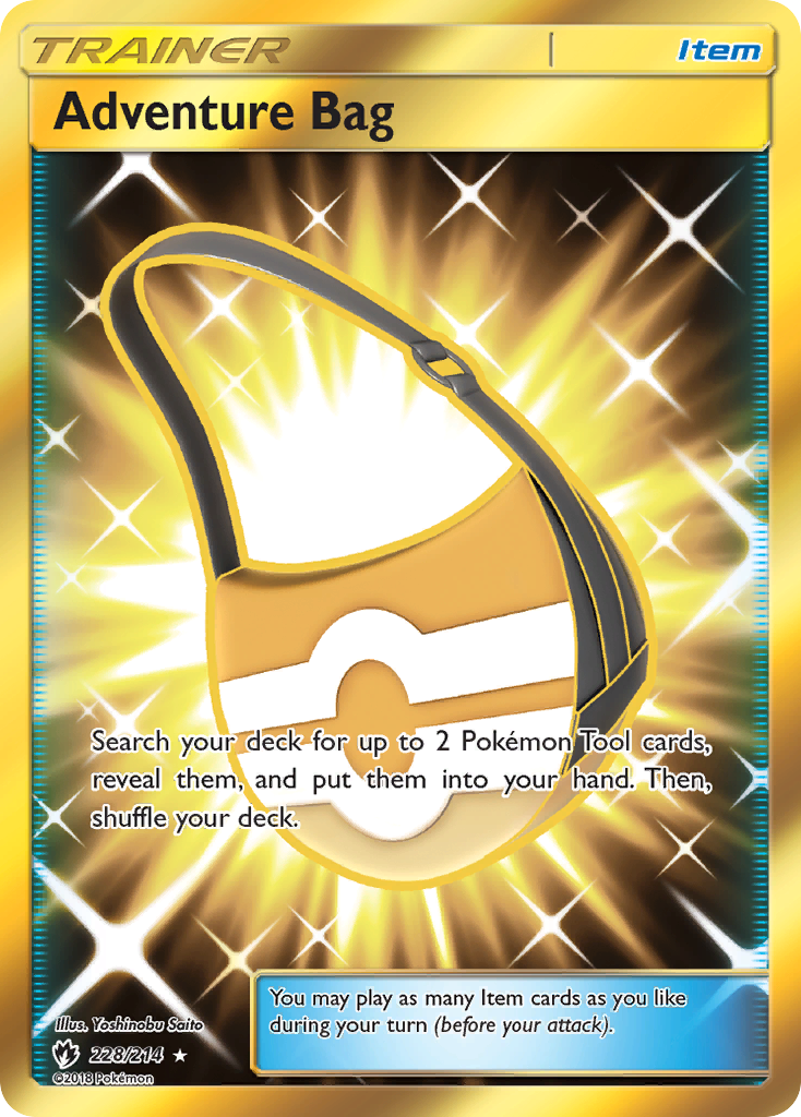 Adventure Bag (228/214) [Sun & Moon: Lost Thunder] | Good Games North