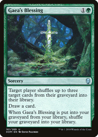 Gaea's Blessing [Dominaria] | Good Games North