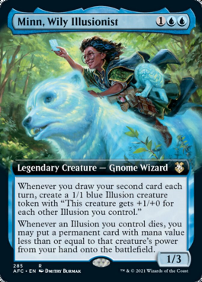 Minn, Wily Illusionist (Extended) [Dungeons & Dragons: Adventures in the Forgotten Realms Commander] | Good Games North