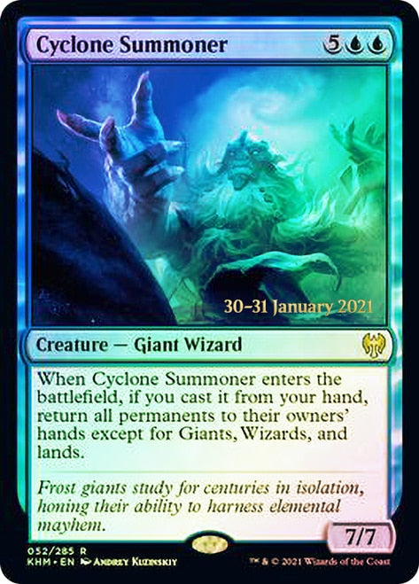Cyclone Summoner  [Kaldheim Prerelease Promos] | Good Games North