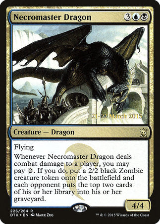 Necromaster Dragon [Dragons of Tarkir Promos] | Good Games North