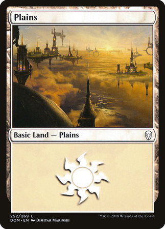 Plains (252) [Dominaria] | Good Games North
