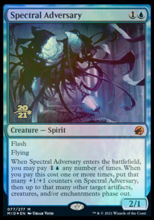 Spectral Adversary [Innistrad: Midnight Hunt Prerelease Promos] | Good Games North