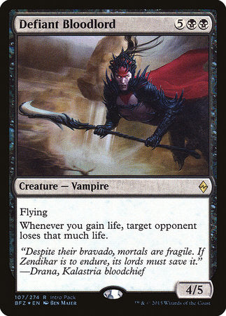 Defiant Bloodlord [Battle for Zendikar Promos] | Good Games North