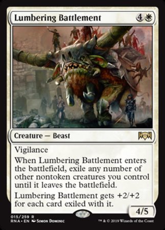 Lumbering Battlement [Ravnica Allegiance] | Good Games North
