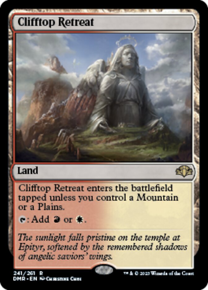 Clifftop Retreat [Dominaria Remastered] | Good Games North