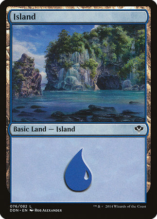 Island (76) [Duel Decks: Speed vs. Cunning] | Good Games North
