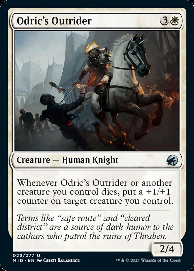 Odric's Outrider [Innistrad: Midnight Hunt] | Good Games North