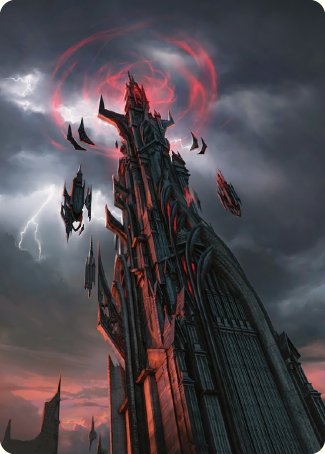 Barad-dur Art Card [The Lord of the Rings: Tales of Middle-earth Art Series] | Good Games North