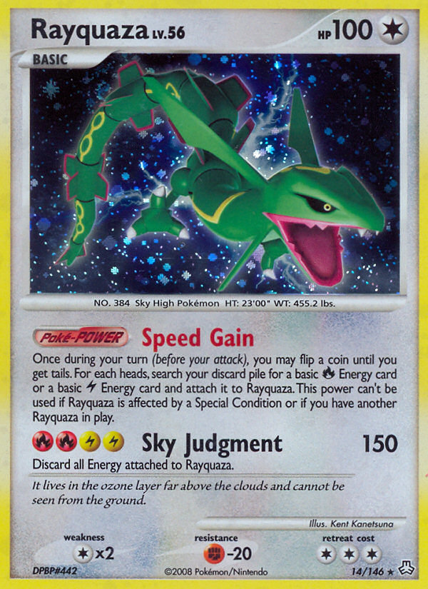 Rayquaza (14/146) [Diamond & Pearl: Legends Awakened] | Good Games North