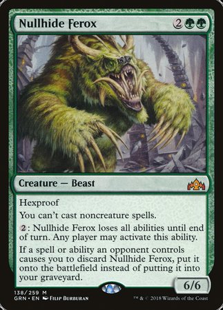Nullhide Ferox [Guilds of Ravnica] | Good Games North