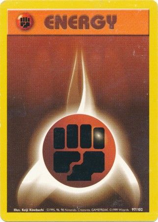 Fighting Energy (97/102) [Base Set Unlimited] | Good Games North