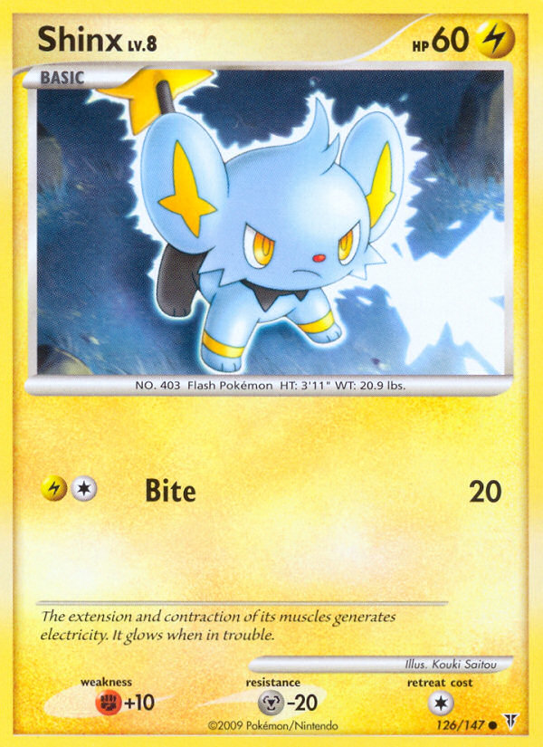Shinx (126/147) [Platinum: Supreme Victors] | Good Games North