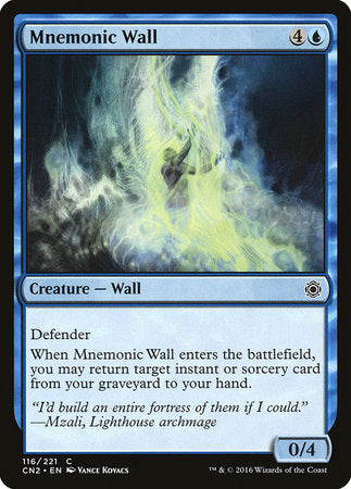 Mnemonic Wall [Conspiracy: Take the Crown] | Good Games North
