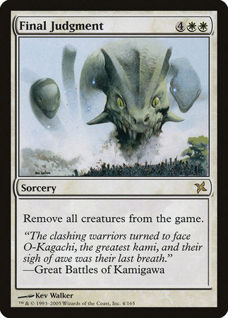 Final Judgment [Betrayers of Kamigawa] | Good Games North