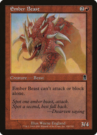 Ember Beast [Odyssey] | Good Games North
