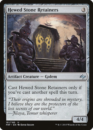 Hewed Stone Retainers [Fate Reforged] | Good Games North