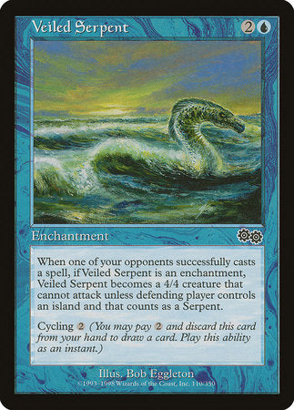 Veiled Serpent [Urza's Saga] | Good Games North