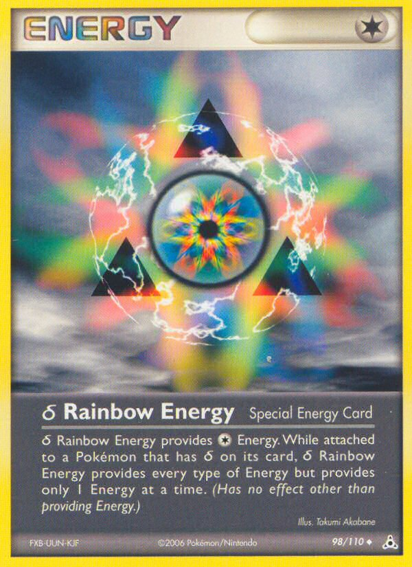 Rainbow Energy (98/110) (Delta Species) [EX: Holon Phantoms] | Good Games North
