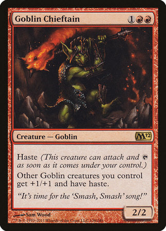 Goblin Chieftain [Magic 2012] | Good Games North