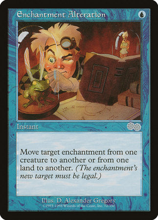 Enchantment Alteration [Urza's Saga] | Good Games North