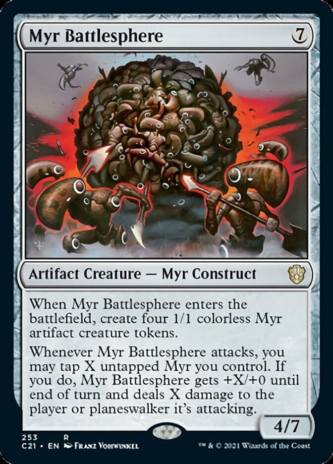 Myr Battlesphere [Commander 2021] | Good Games North
