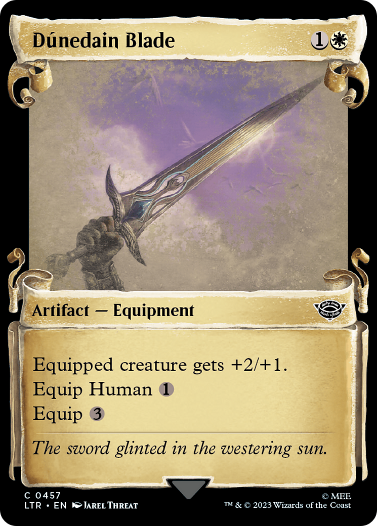Dunedain Blade [The Lord of the Rings: Tales of Middle-Earth Showcase Scrolls] | Good Games North