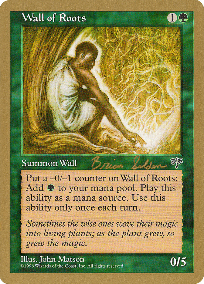 Wall of Roots (Brian Selden) [World Championship Decks 1998] | Good Games North