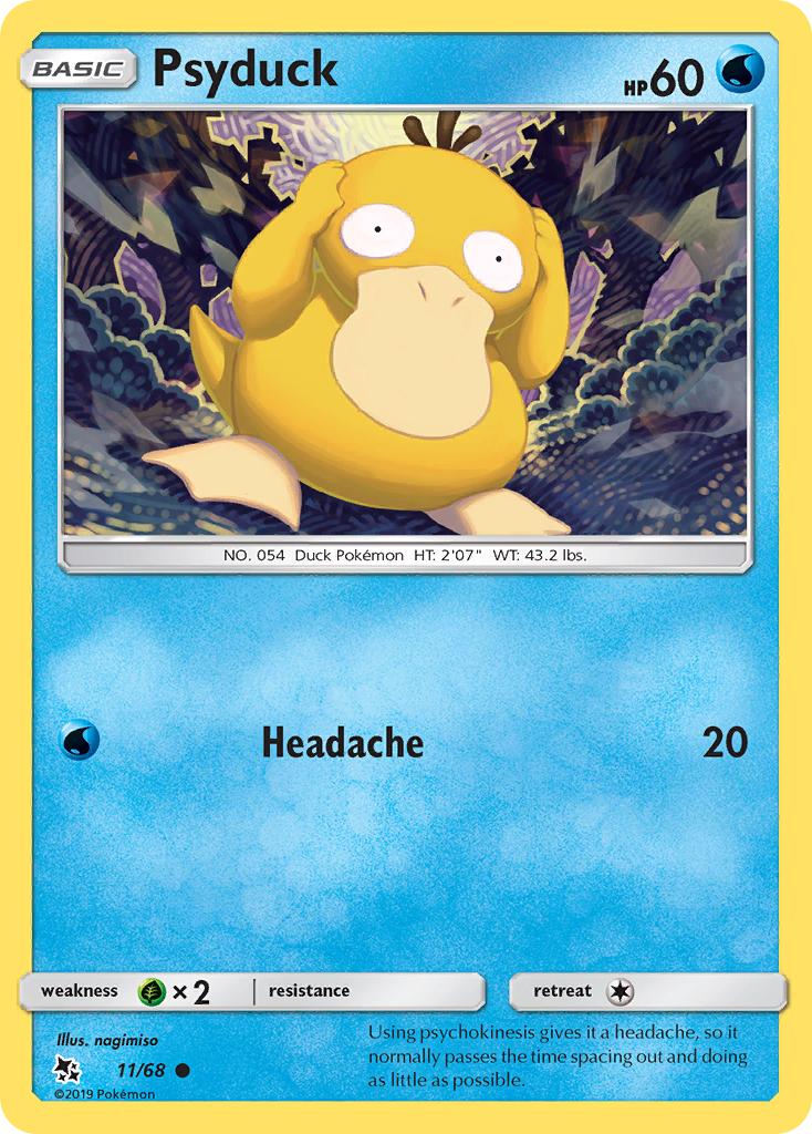 Psyduck (11/68) [Sun & Moon: Hidden Fates] | Good Games North