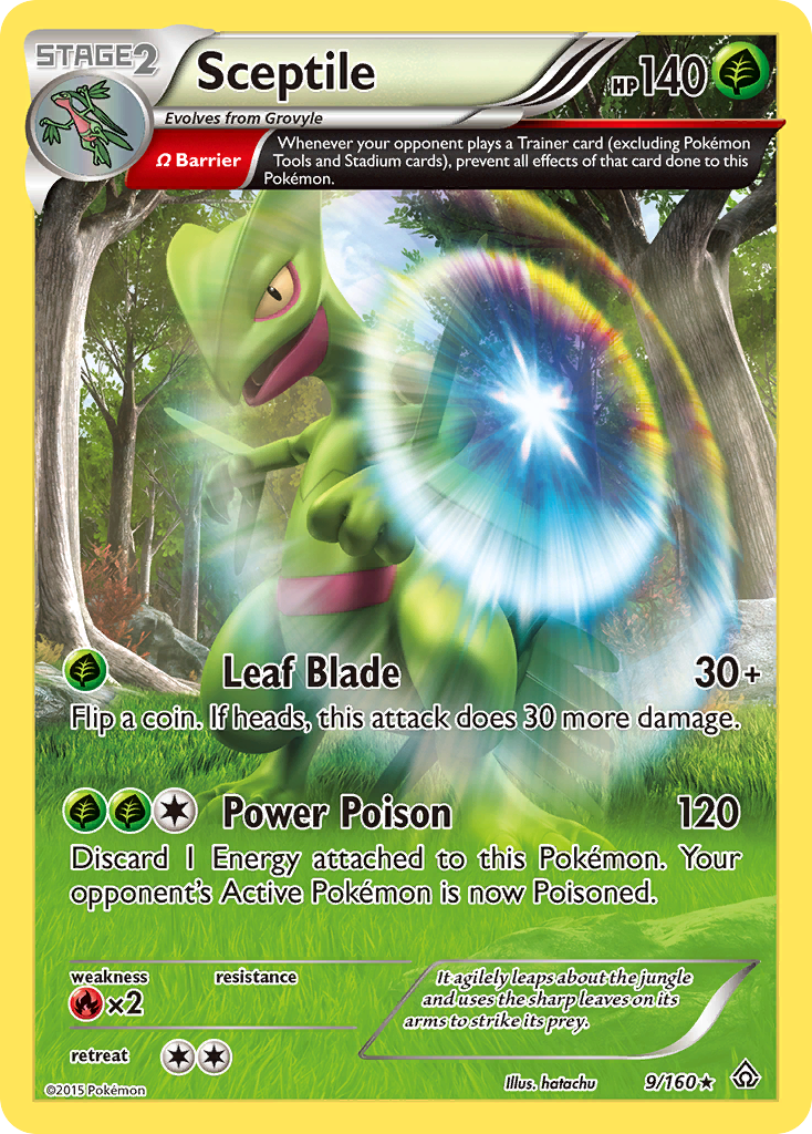 Sceptile (9/160) [XY: Primal Clash] | Good Games North