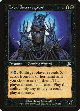 Cabal Interrogator [Scourge] | Good Games North