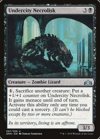 Undercity Necrolisk [Guilds of Ravnica] | Good Games North