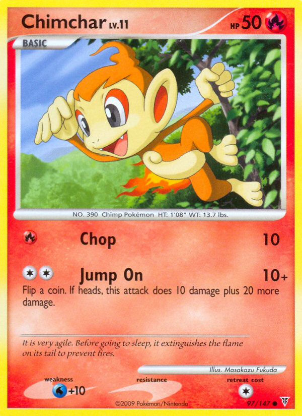 Chimchar (97/147) [Platinum: Supreme Victors] | Good Games North