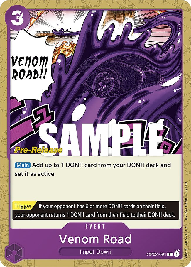 Venom Road [Paramount War Pre-Release Cards] | Good Games North