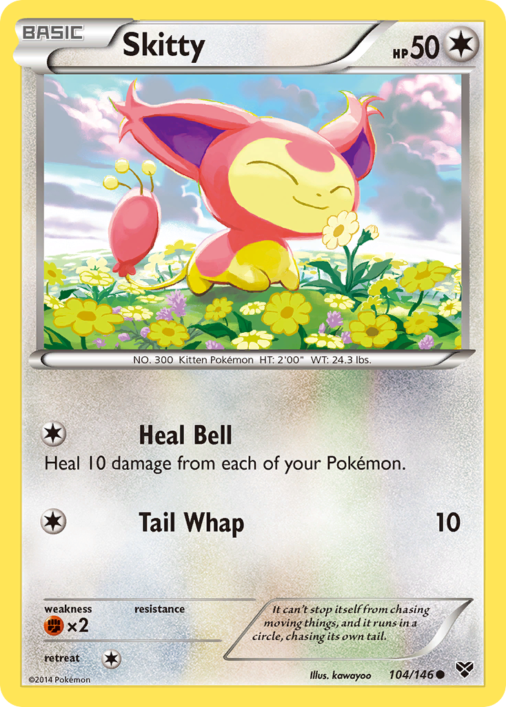 Skitty (104/146) [XY: Base Set] | Good Games North