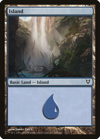 Island (233) [Avacyn Restored] | Good Games North