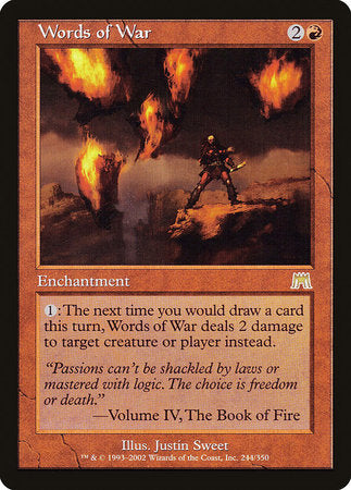 Words of War [Onslaught] | Good Games North