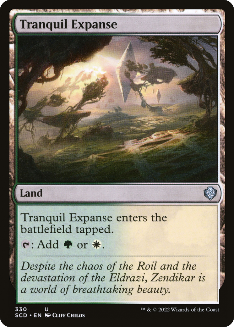 Tranquil Expanse [Starter Commander Decks] | Good Games North