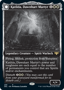 Katilda, Dawnhart Martyr // Katilda's Rising Dawn [Innistrad: Double Feature] | Good Games North
