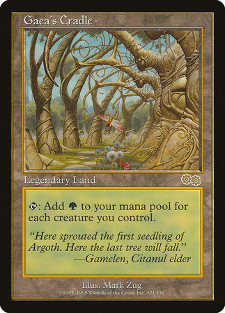 Gaea's Cradle [Urza's Saga] | Good Games North