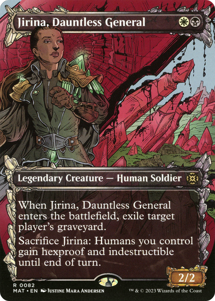 Jirina, Dauntless General (Showcase) [March of the Machine: The Aftermath] | Good Games North
