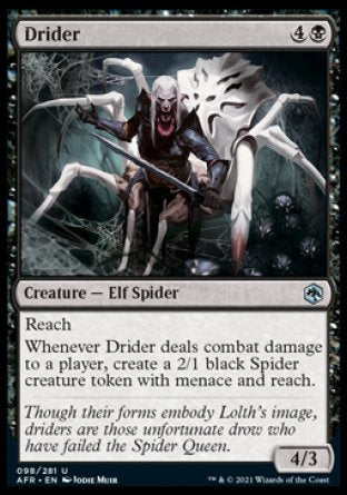Drider [Dungeons & Dragons: Adventures in the Forgotten Realms] | Good Games North