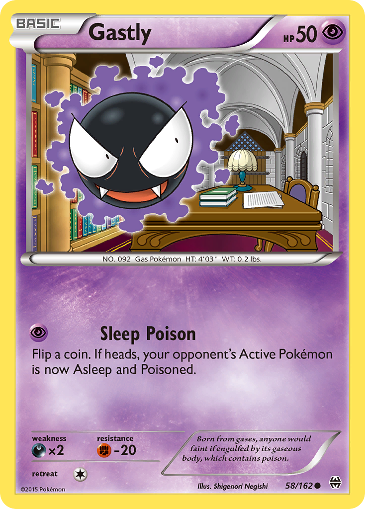 Gastly (58/162) [XY: BREAKthrough] | Good Games North