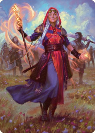 Jaya, Fiery Negotiator Art Card 1 [Dominaria United Art Series] | Good Games North