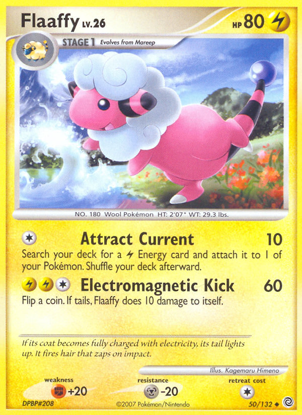 Flaaffy (50/132) [Diamond & Pearl: Secret Wonders] | Good Games North