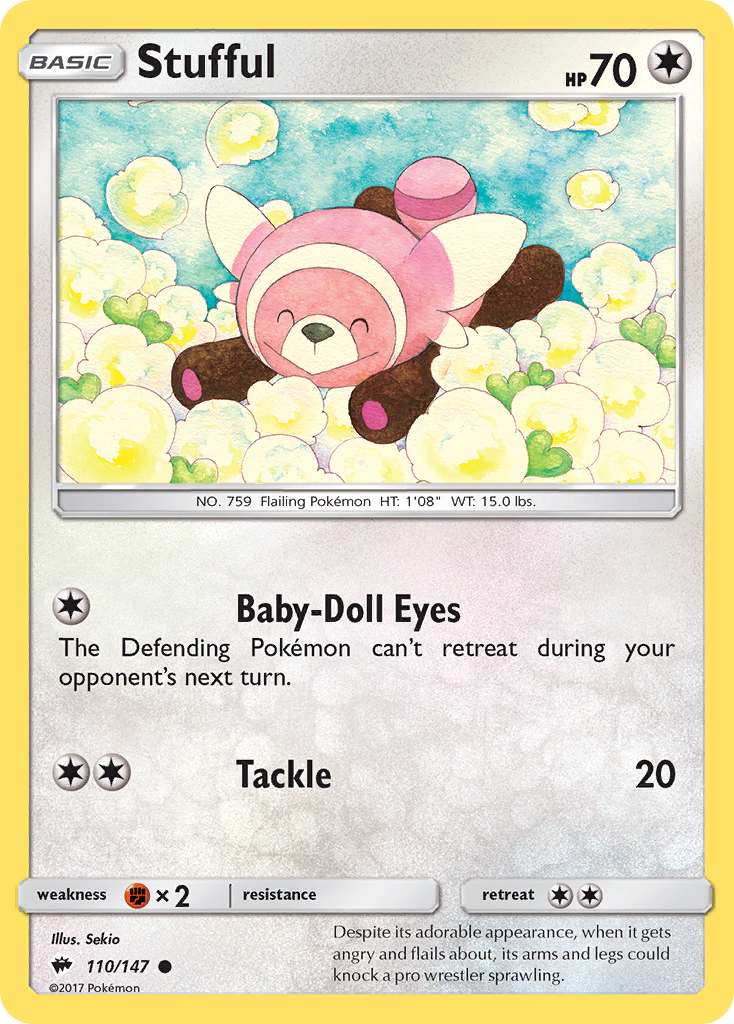 Stufful (110/147) [Sun & Moon: Burning Shadows] | Good Games North